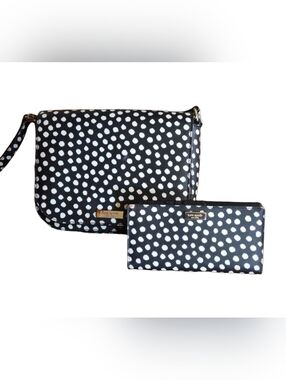 Kate Spade Laurel Way Musical Dots  Carsen Bag-Musical Dots With Matching Wallet